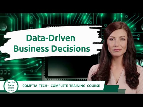 CompTIA Tech+ (FC0-U71) | Data-Driven Business Decisions | Exam Objective 5.1 | Training Video