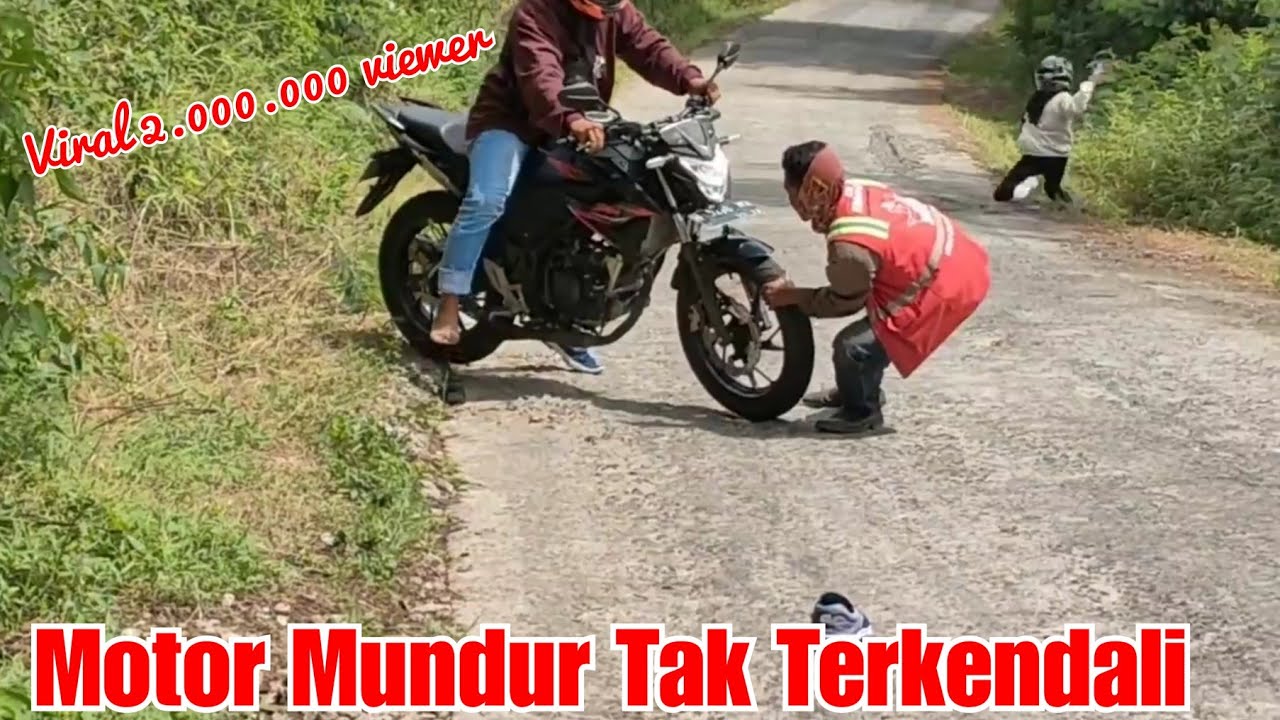 Honda CB150 mundur tak terkendali || tanjakan krakalan || CREW KRAKALAN|| @krakalanofficial
