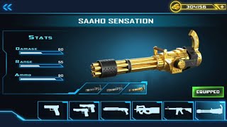 SAAHO THE GAME ALL WEAPONS AND SKINS UNLOCKED GAMEPLAY screenshot 1