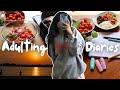 A mini vlog  taking a long break brunch strawberries and sunset