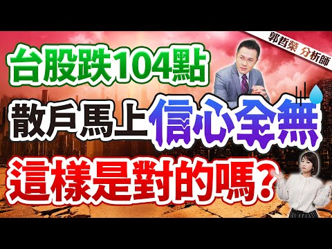 【台股跌104點 散戶馬上信心全無 這樣是對的嗎?】2023.04.21(字幕版)