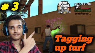 GTA San Andreas - Mission #3 - Tagging up Turf in Hindi