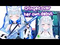 Tenshi cringed over her own debut