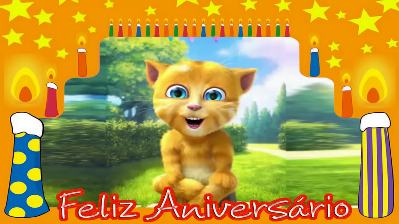 Parabéns pra você ! Feliz Aniversário Video mensagem de 
