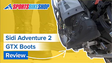 Sidi Adventure 2 Gore-Tex motorcycle boots review - Sportsbikeshop