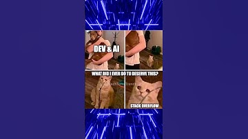 AI vs StackOverflow #memes #funny #viral #shorts #tech #ai #cats #cute #coding #anime #nostalgia #pc
