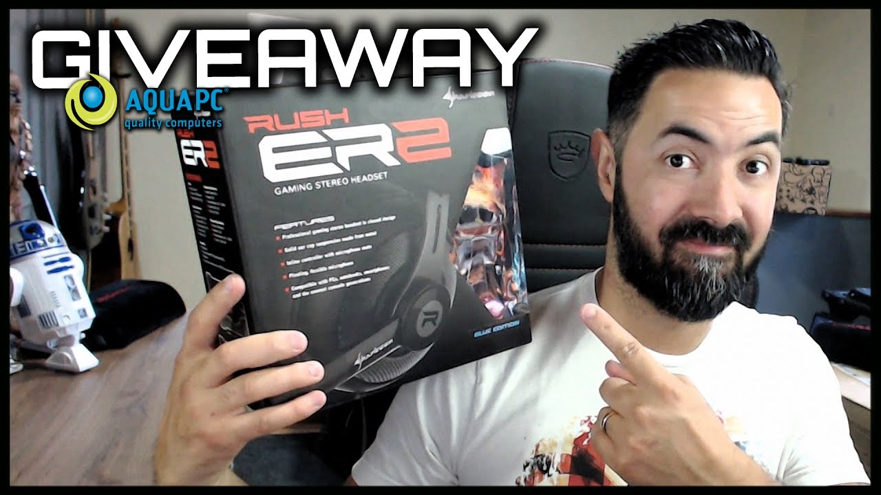 GIVEAWAY Sharkoon RUSH ER2 Gaming Stereo Headset - AquaPC jogos friv