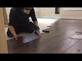 Installing Flooring - Timelapse
