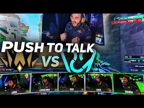WTCN, BBL VS PCIFIC Push to Talk izliyor