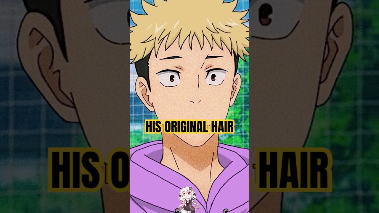 yuji's Hair Supposed to be BLONDE