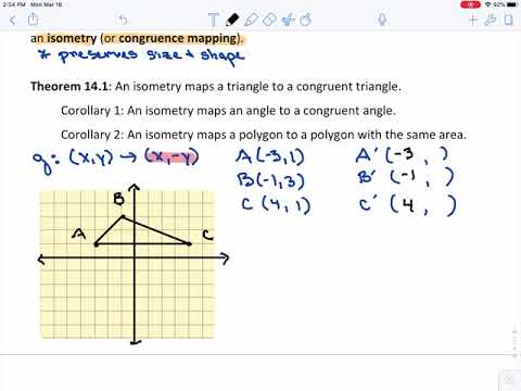 Honors Geometry Section14.1