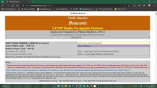 What is on Longwave in North America mostly NDBs Non Directional Beacons