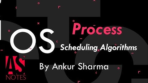 OS Process Management in Hindi - Process Scheduling Algorithms, FCFS , SJF and Priority Scheduling