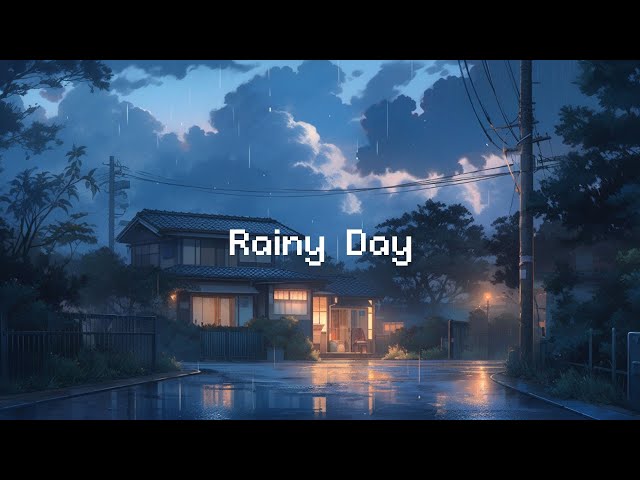 Rainy Day In Tokyo ☂️ Rainy Lofi Hip Hop Mix [ Beats To Relax / Chill To ] class=