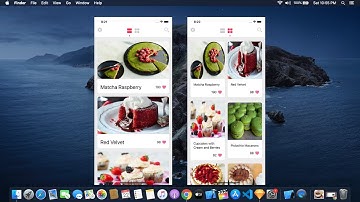 Designing Desserts App UI Using SwiftUI - Stack And Collection View Using SwiftUI - SwiftUI Tutorial