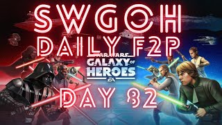 SWGOH DAY 82 | Following the APGAINS Farming Guide