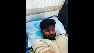 Ashwin Kumar Sleeping 😴 For Night 2pm video💜💜💜 #Ashaangi #Ashwinkumar