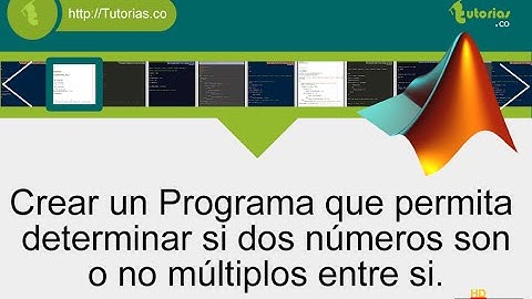 sentencia if-else – matLab (numeros múltiplos entre si)