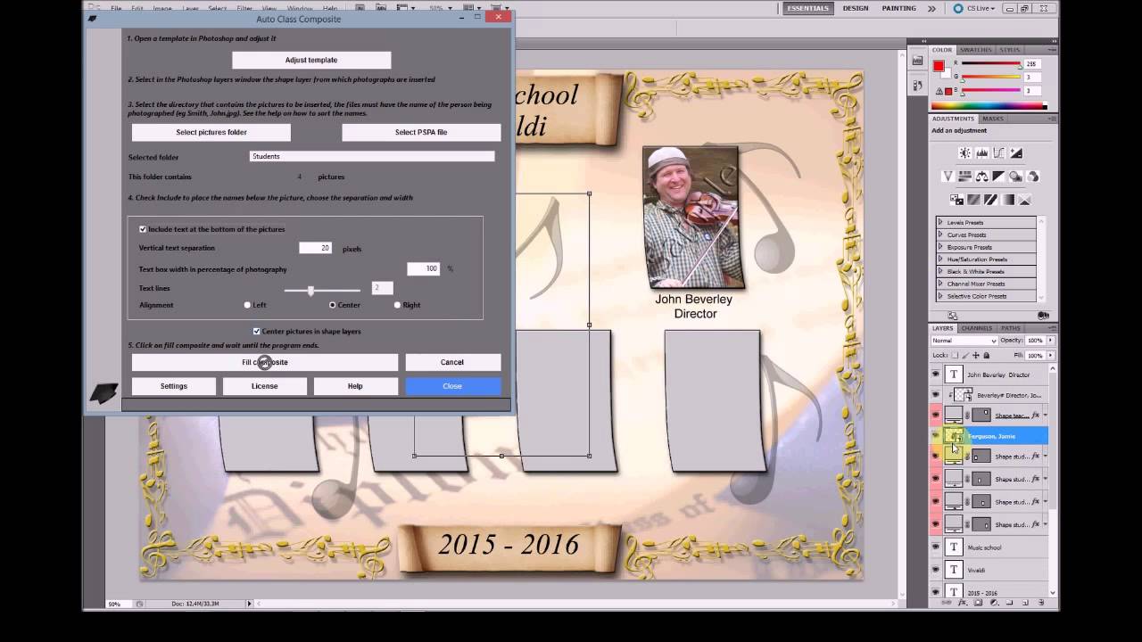 Auto Class Composite v.8 tutorial - YouTube