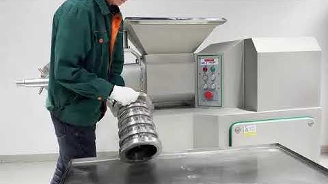 MDM machine Deboning machine Deboner machine Removal and installation video type 180