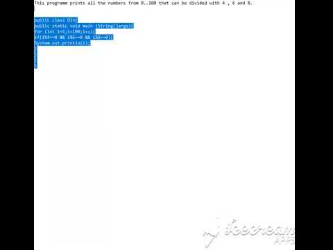 Java | Divisors