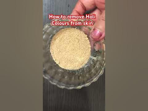 tips to remove holi colours from hair