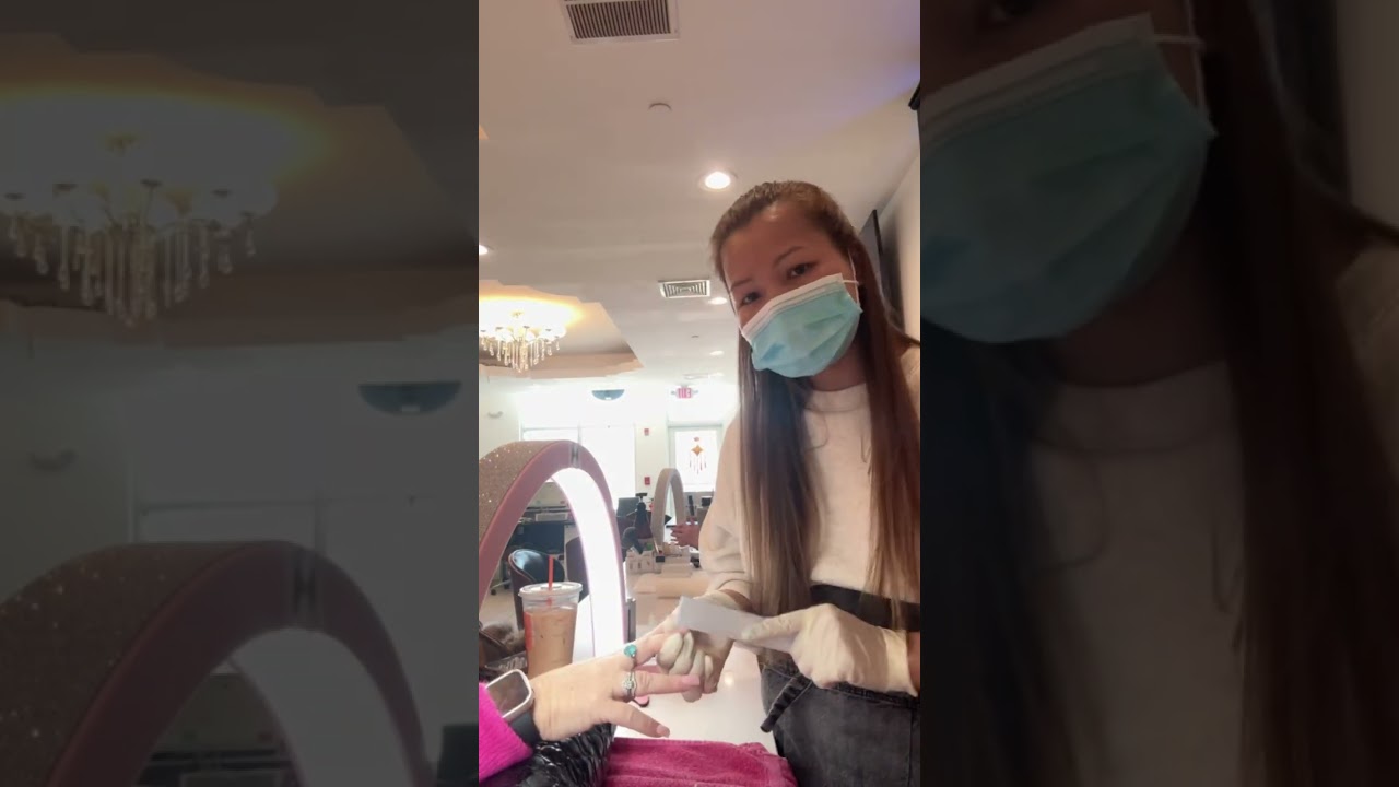 ធ្វើម្សៅជ្រលក់ឲ្យជាប់ហើយប្រើម៉ាស៊ីនបាញ់ 2 ពណ៌🇺🇸🇰🇭💅😘😍