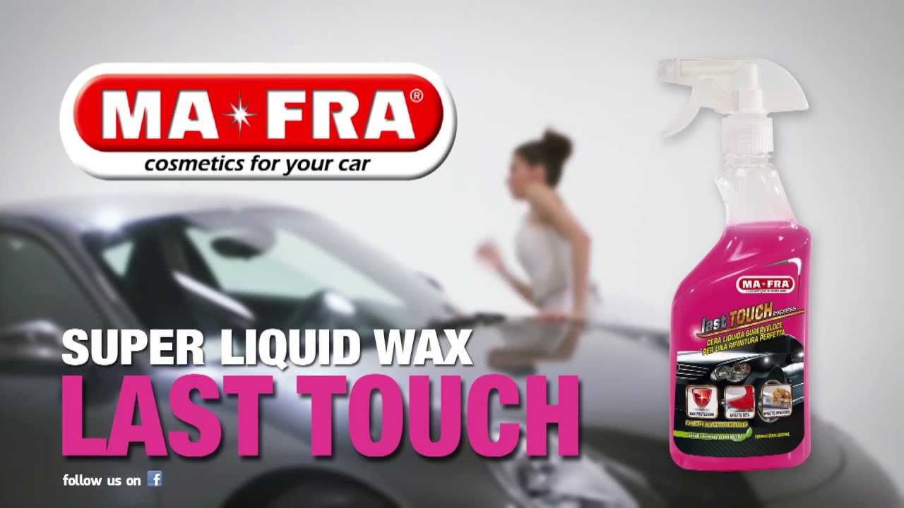 MA-FRA Last Touch Wax - How to polish your car on tiptoes 