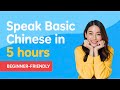 Master Basic Mandarin In 5 Hours Speak Read Understand Chinese Fast 