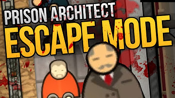 I KILLED THE WARDEN - Prison Architect Escape Mode Ep. 1 ★ Escape Mode Gameplay