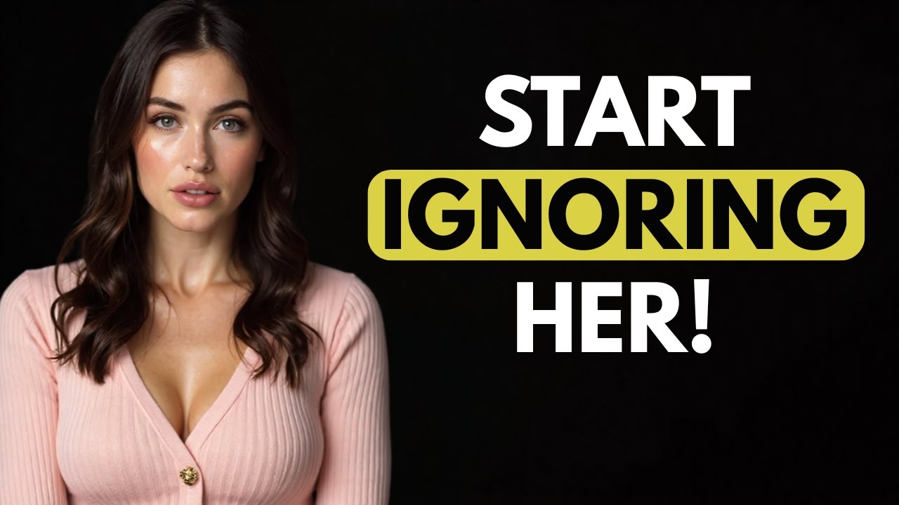 MUST WATCH - The Art And Dark Psychology Of IGNORING A Woman | Female Psychology