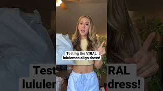 VIRAL Lululemon Align Dress!