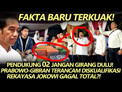 Fakta Baru Terkuak❗️Prabowo-Gibran Terancam Diskualifikasi, Rekayasa Jokowi Gagal Total❓❗️