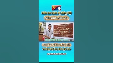 Kiểm tra trình độ Tiếng Việt của sinh viên Lào đang học tại KHOA TIẾNG VIỆT - ĐHQG LÀO | XÓM LÀO TV
