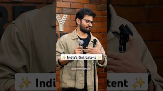 India's Got Latent ❤️ #standupcomedy #standupcomedians #comedy #indiasgotlatent #samayraina