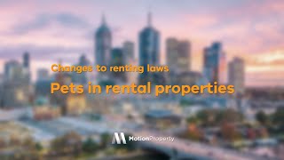 Pets In Rental Properties