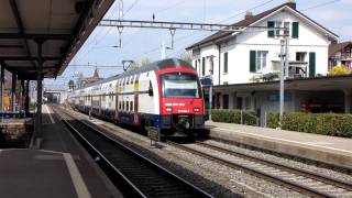 20100410 Ruschlikon - SBB RABe 514 044-7 arriving 1080p