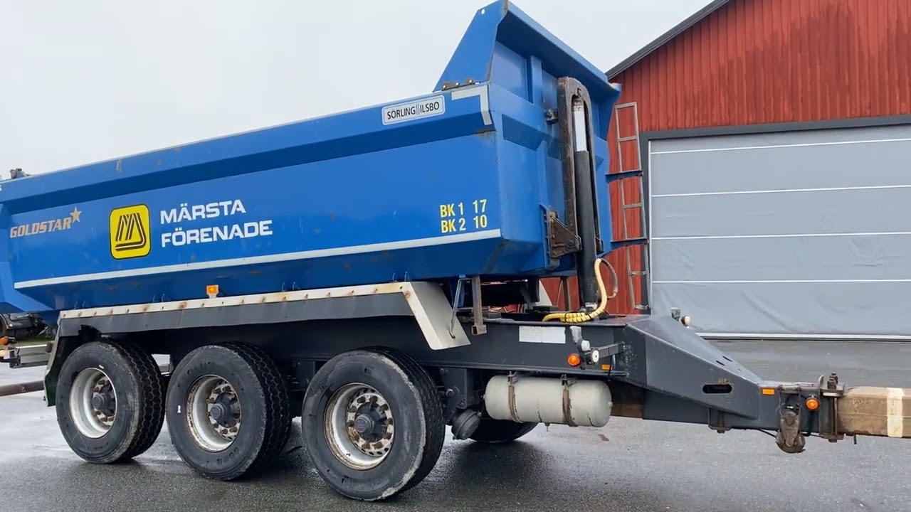 Schaktbil Volvo FH 540 8x4 Tridem med tipp