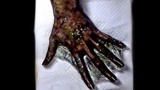 Mermaid Webbed Hand - Sfx Makeup Tutorial