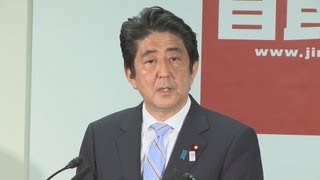 成長戦略実行へ首相決意  参院選、自民圧勝受け会見