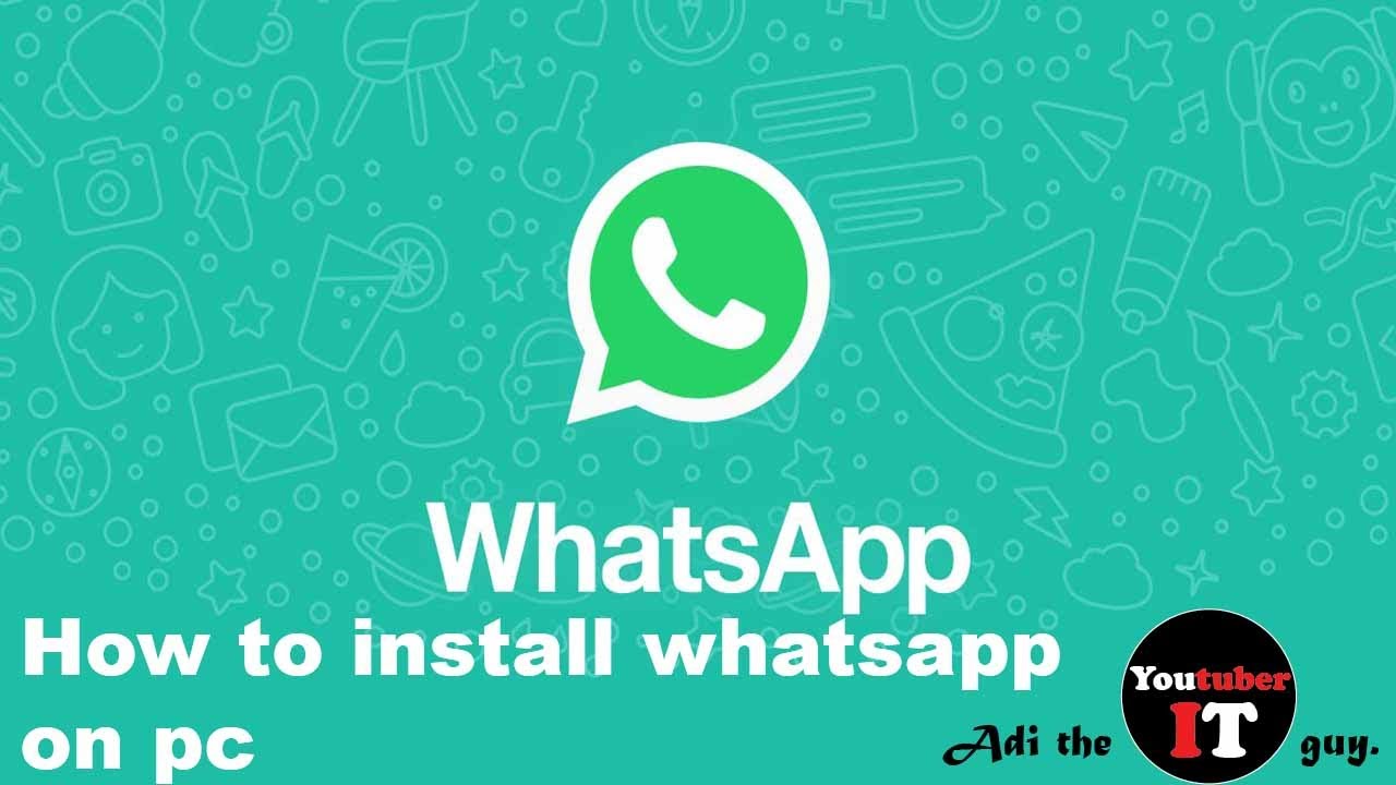 download instal whatsapp for pc