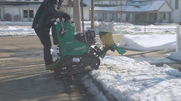 Zero-Turn Snow Plow For Professionals