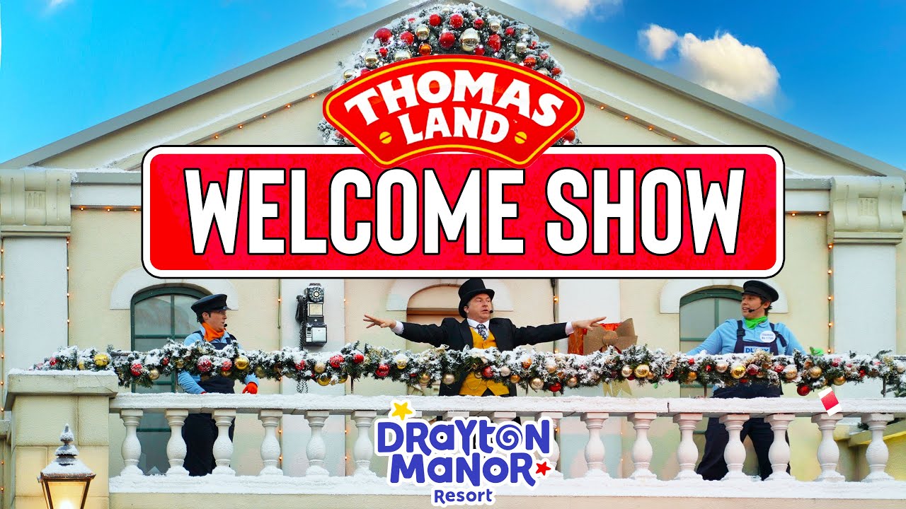 MERRY CHRISTMAS SHOW [4K] THOMAS LAND DRAYTON MANOR YouTube