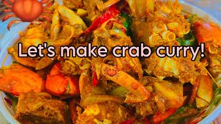 Let’s make crab curry!🦀🍛