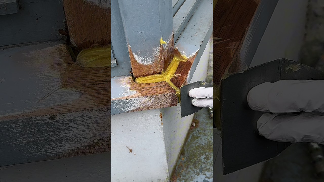 How To Repair Rotten Window Frames ⚒️😯