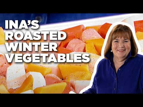 How to Make Ina's Roasted Winter Vegetables | Food Network