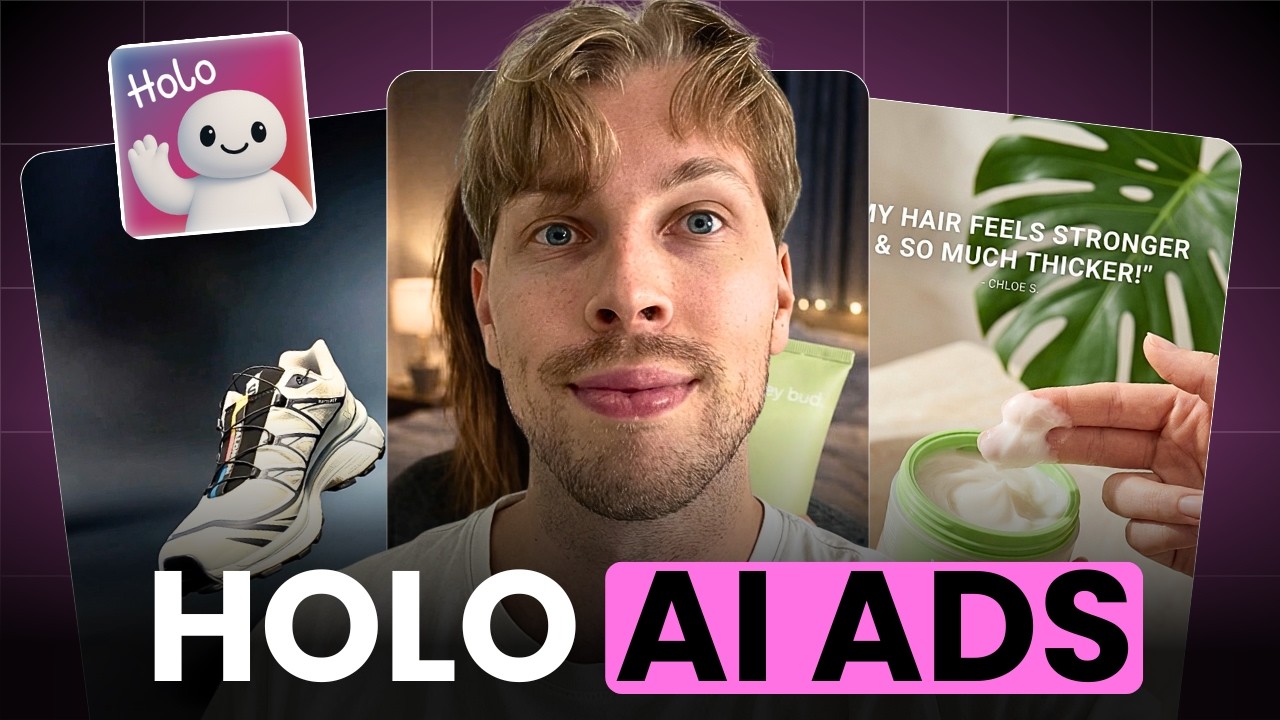 Учебное пособие по Holo Ai: Лучший генератор рекламы на основе ИИ (обычная и пользовательская рек...