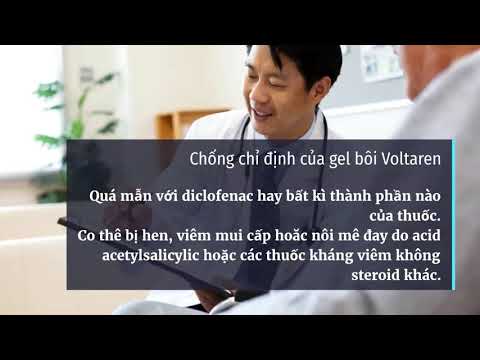 Video Voltaren Emulgel (diclofenac): Gel bôi giảm đau, kháng... - youtube