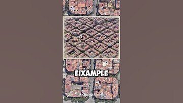 Barcelona’s Grid: The Urban Design Secret You Didn’t Know #shorts #barcelona #fyp #funfacts #fypage