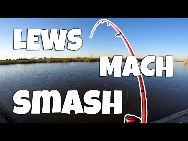Lews MACH SMASH Review Catching BIG DRUM 